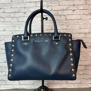 Michael Kors Medium Selma Studded Satchel